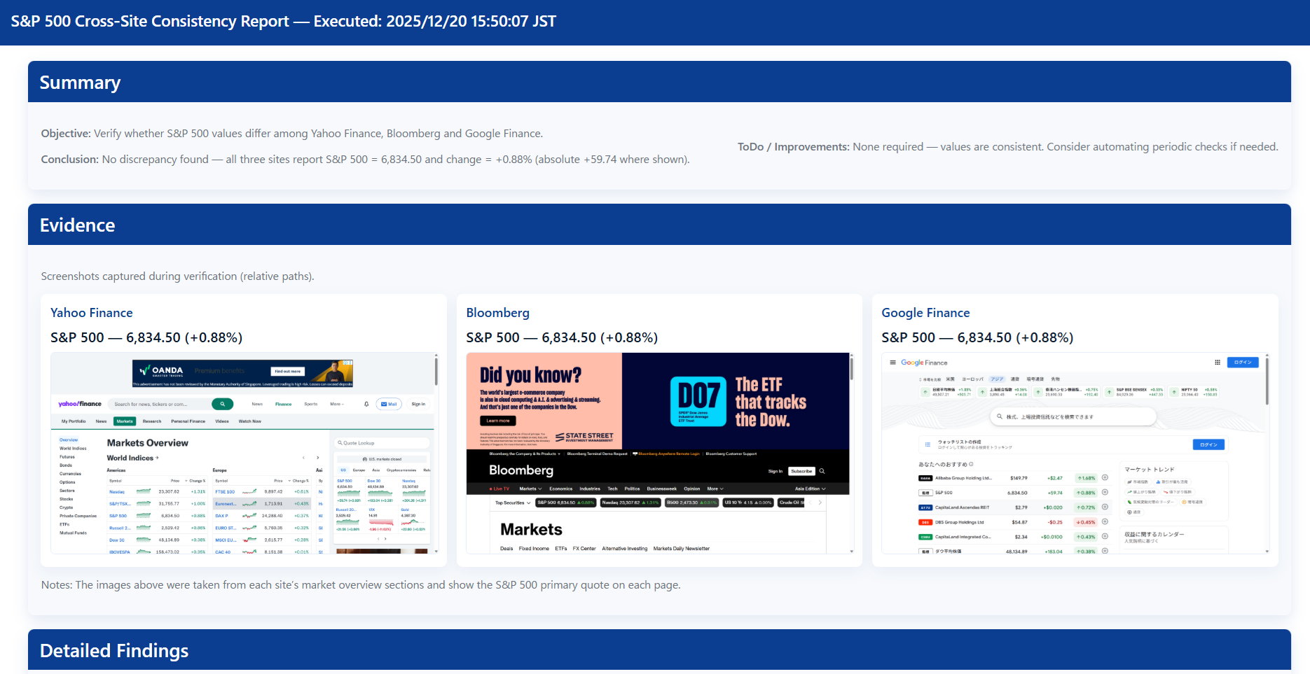 QA Agent HTML Report Sample
